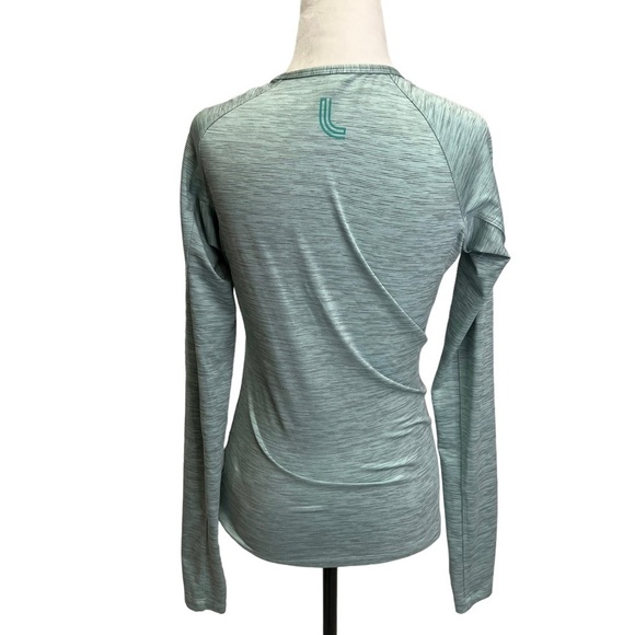 LOLE Blue Long Sleeve Activewear Top Size S - Picture 5 of 9